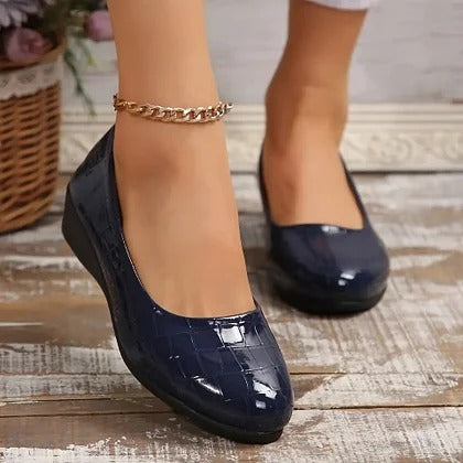 Atmungsaktive Lederschuhe mit rutschfester Sohle R&B R&B