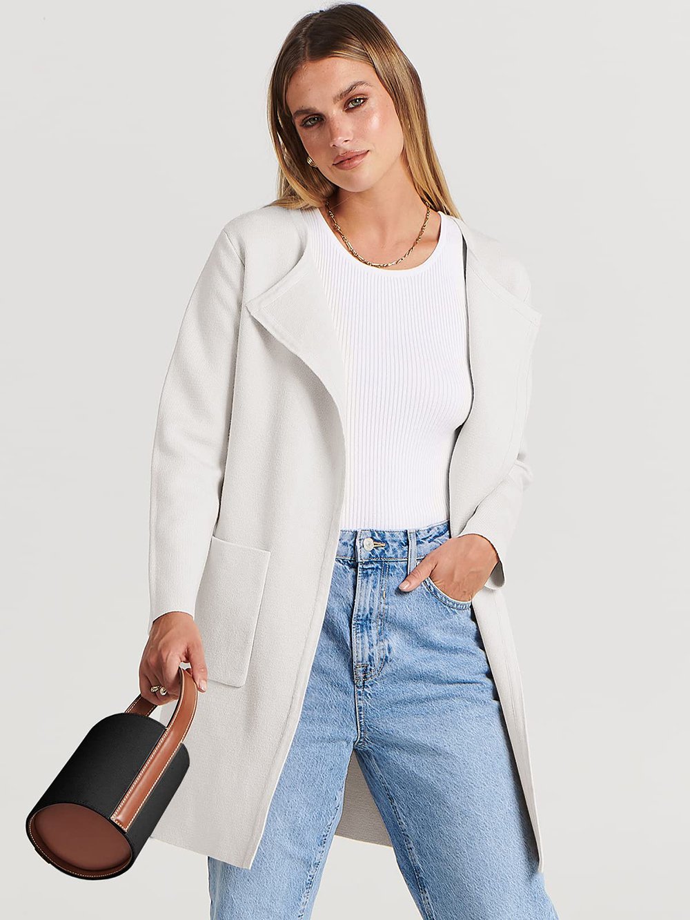 R&B | Neue Stilvolle Jacke mit Revers