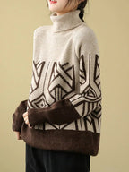 R&B | Strickpullover mit Rollkragen