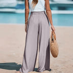 R&B | Hose mit hoher Taille und Kordelzug