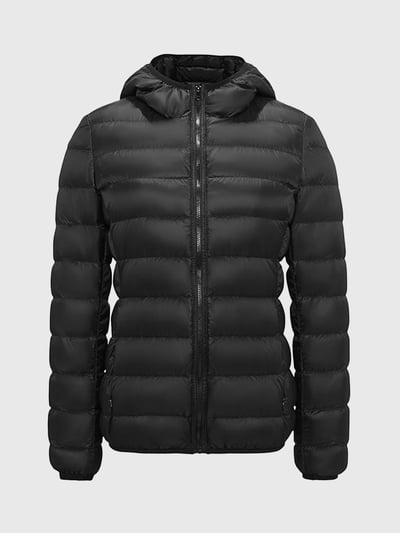 R&B | Warme Winterjacke mit Kapuze