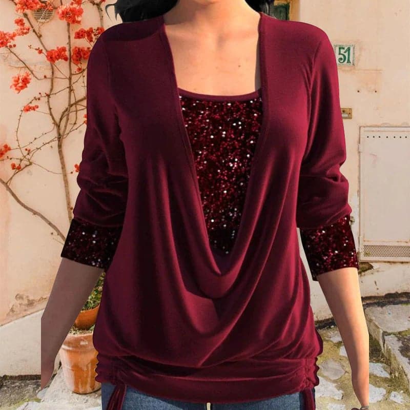 R&B | Wunderschönes Shirt Mit Pailletten