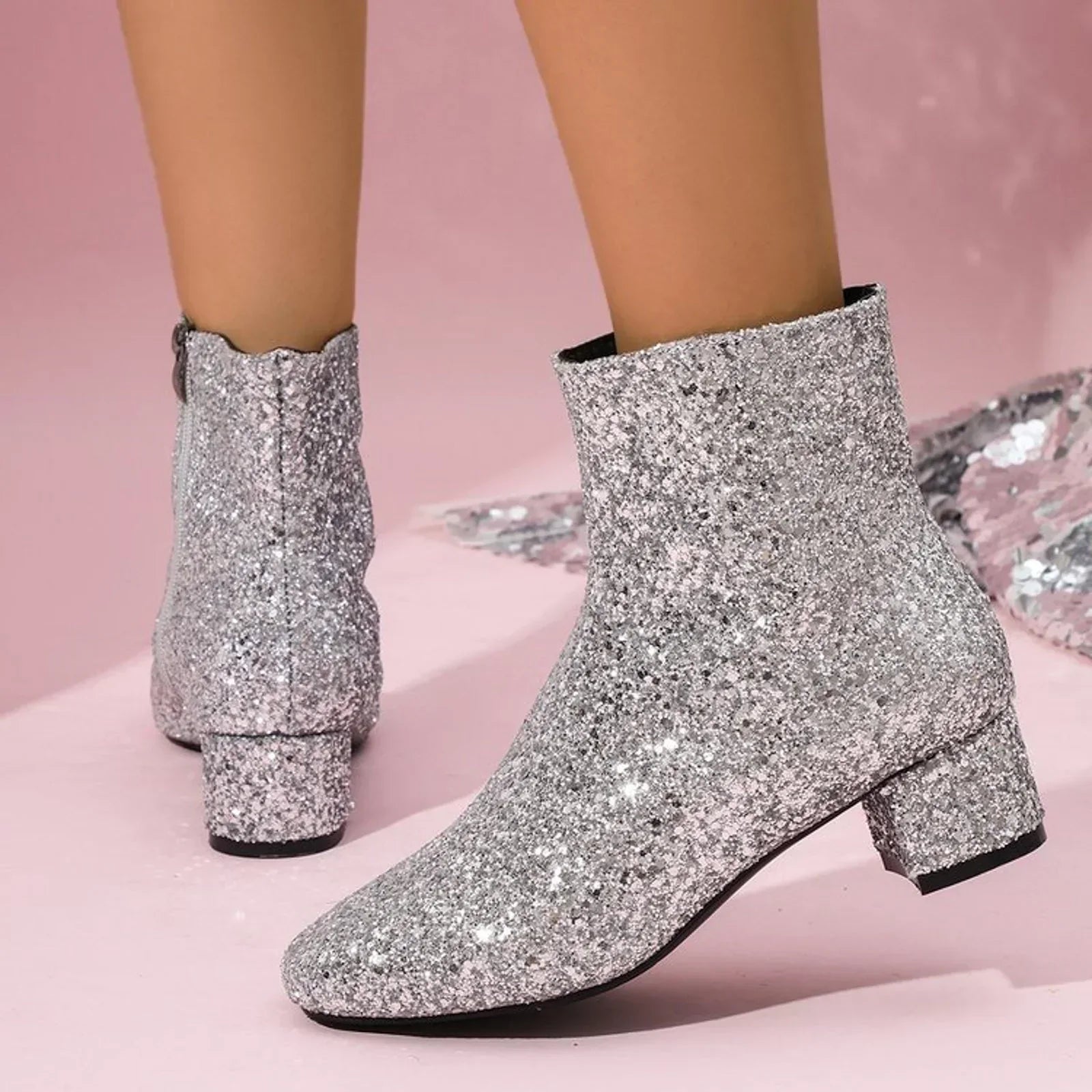 R&B | Ankle Boots für Frauen mit Blockabsatz