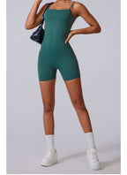 R&B | Schlanke Schulter Tank Yoga Strampler