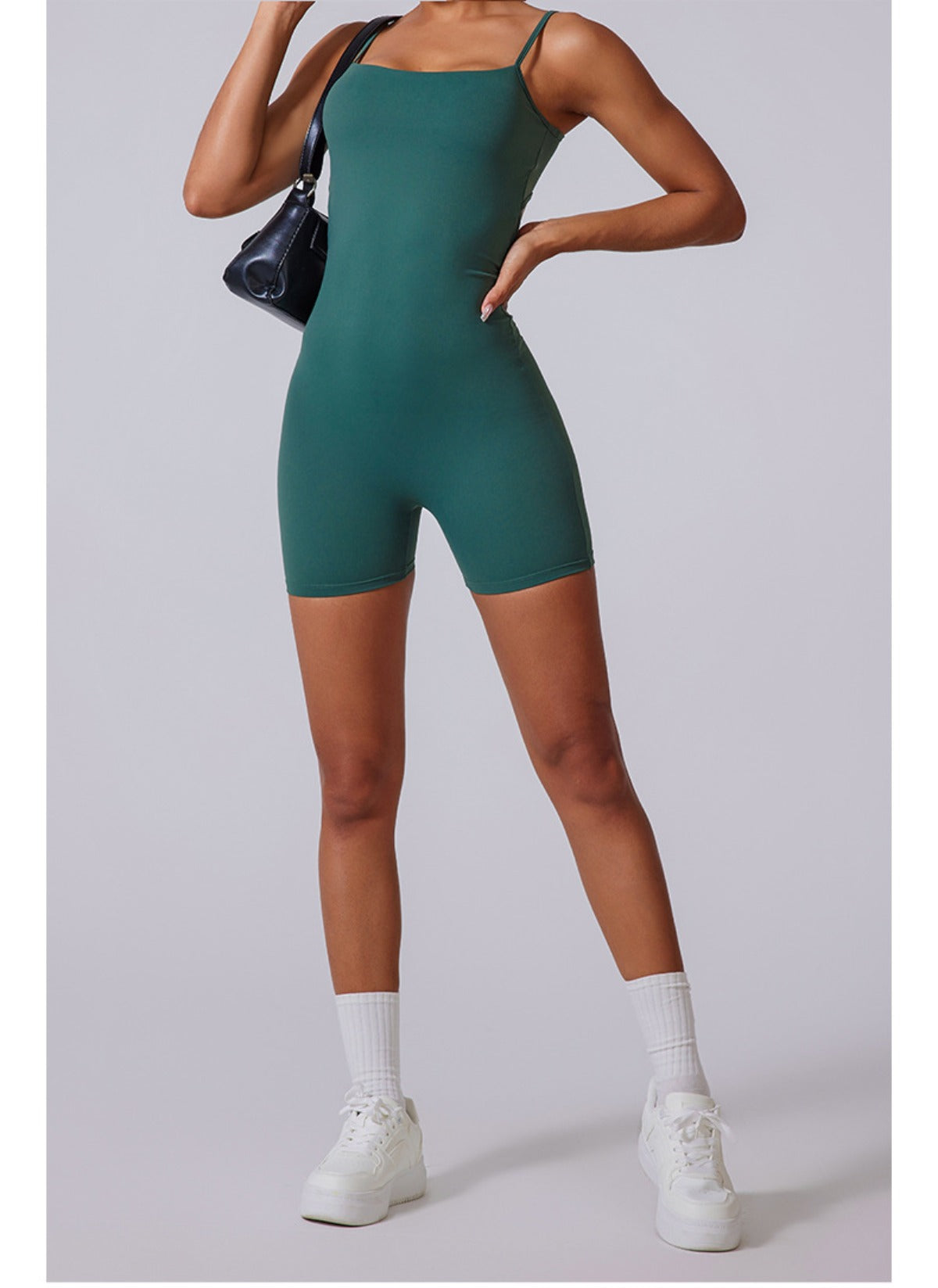 R&B | Schlanke Schulter Tank Yoga Strampler