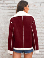 R&B | Winterjacke für Damen - gemütlich mit Schafsfellkragen