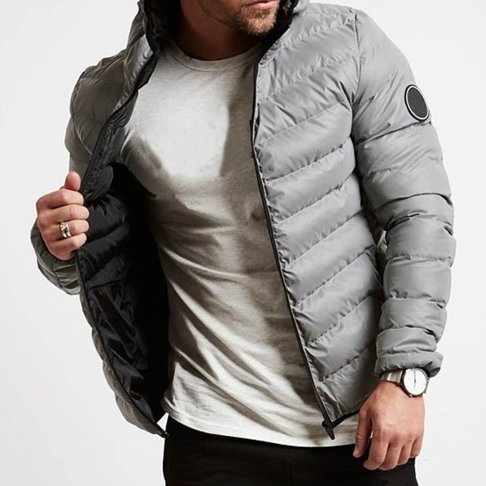 R&B | Herren Kapuzen-Puffjacke