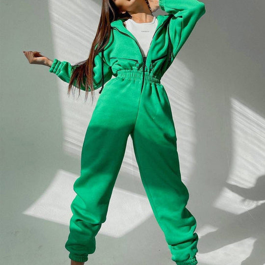 R&B | Hoodie Zweiteiliges Set für Alltag und Freizeit