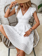 R&B | Wickelkleid mit Raffung Femininer Chic für Jeden Anlass