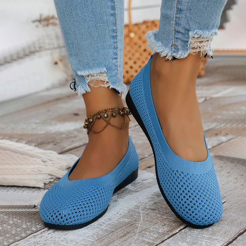 Lässige Atmungsaktive Flache Schuhe R&B
