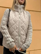 R&B | herbstliche Strickjacke