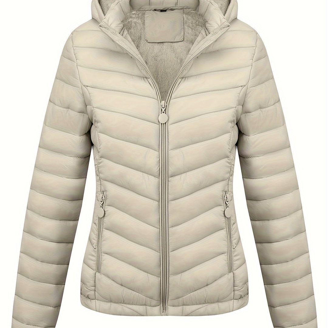 R&B | Zipfeljacke mit Kapuze und Schrägen Taschen