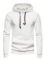 R&B | Lässiger Waffelmuster Hoodie für Männer