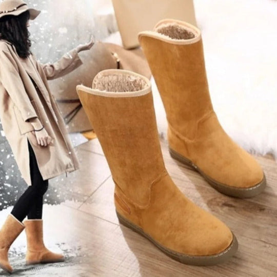 Eliza wasserdichte hohe Stiefel mit Pelzfutter R&B