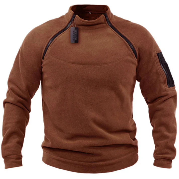 R&B | Herren Fleece Zip-Up Pullover
