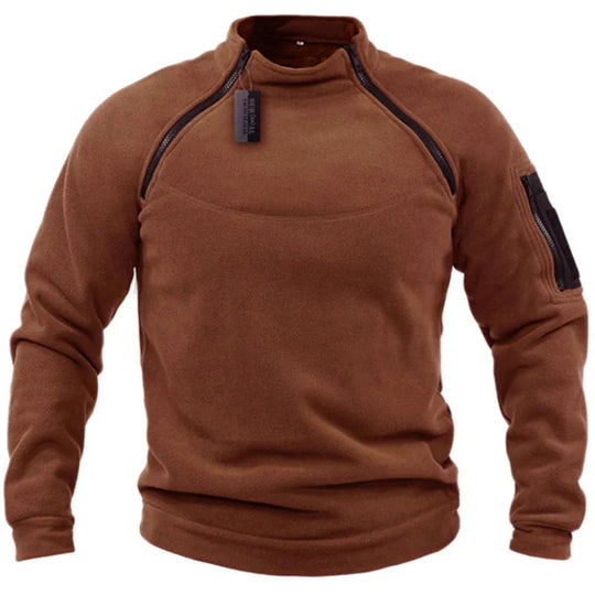 R&B | Herren Fleece Zip-Up Pullover