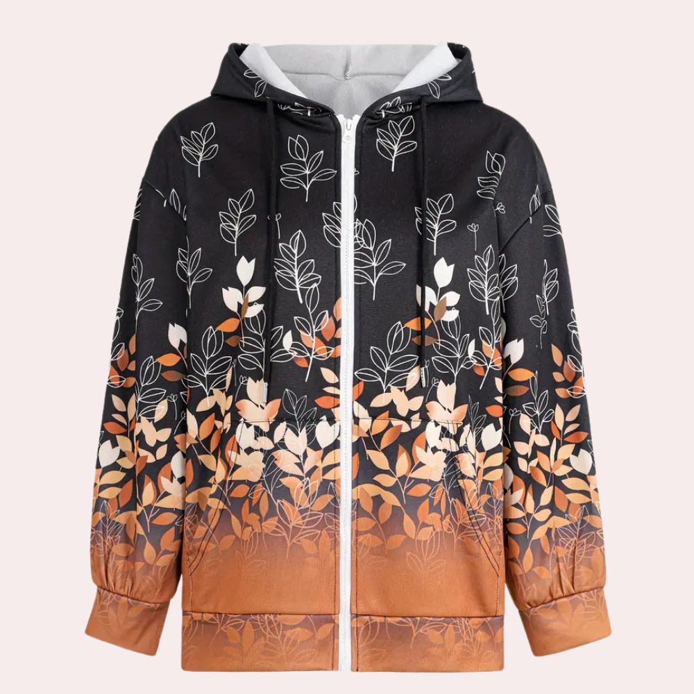 R&B | Moderne Herbstjacke mit Kapuze für Damen