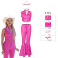 R&B| Echte Barbie-Puppe Prinzessin Cos Kostüm Halloween