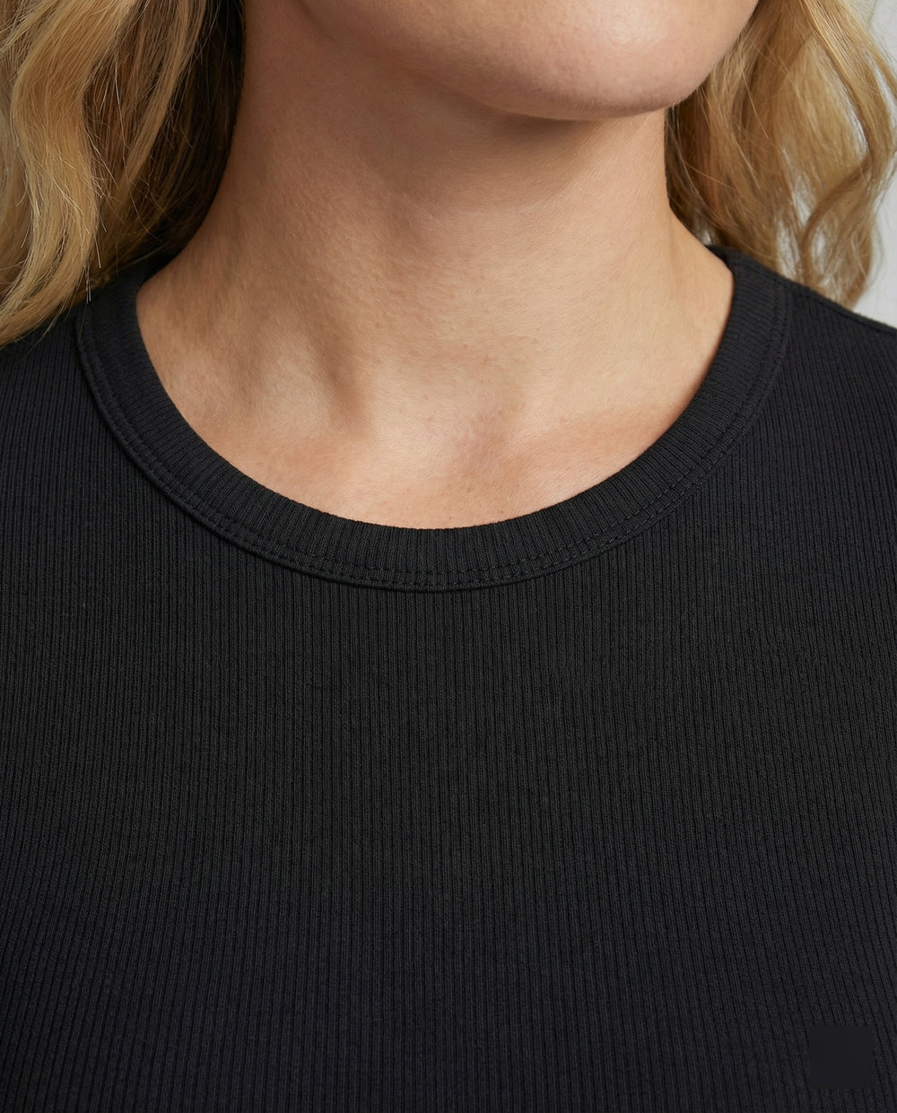 Damen T-Shirt Slim-Fit Elastisch Kurzarm Rundhals Einfarbig Sommer Basic