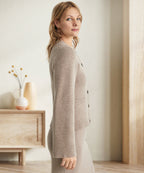 Strickjacke mit Knöpfen