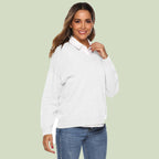R&B | Strickpullover V-Ausschnitt Lockere Passform Lange Ärmel Weich und Bequem