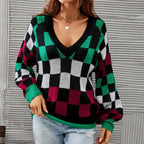 R&B | Pullover in Kontrastfarbe mit Modernem Schnitt