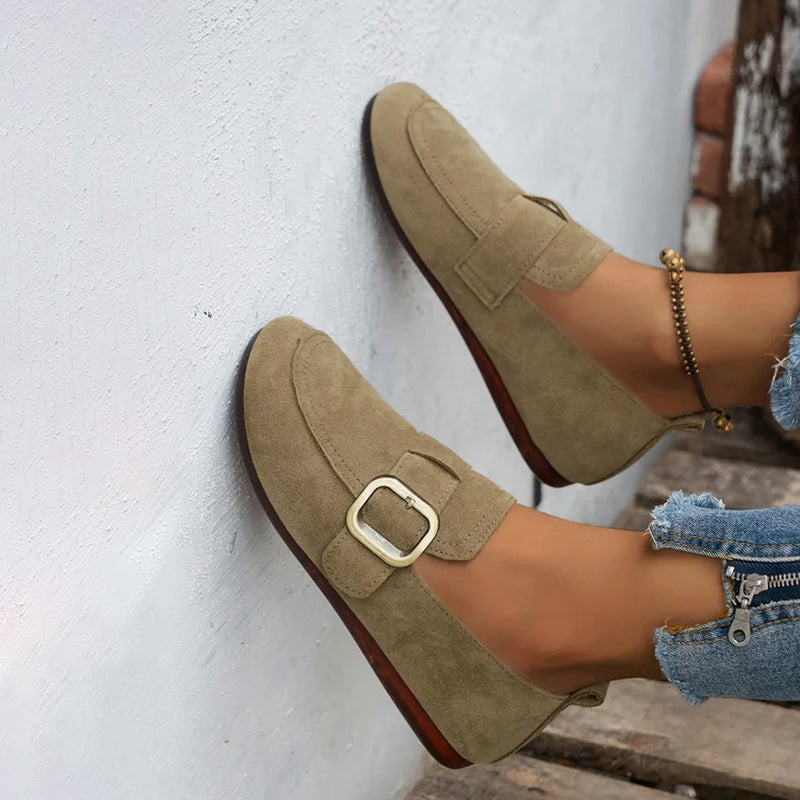 Vintage Bequeme Slipper Schuhe R&B