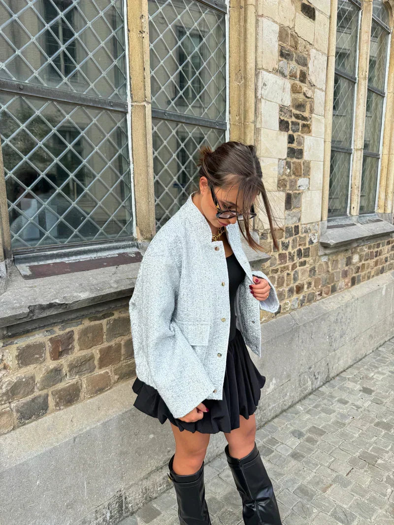 R&B | Pailettenbomberjacke