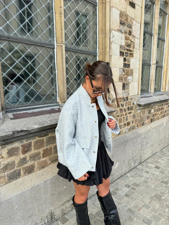 R&B | Pailettenbomberjacke