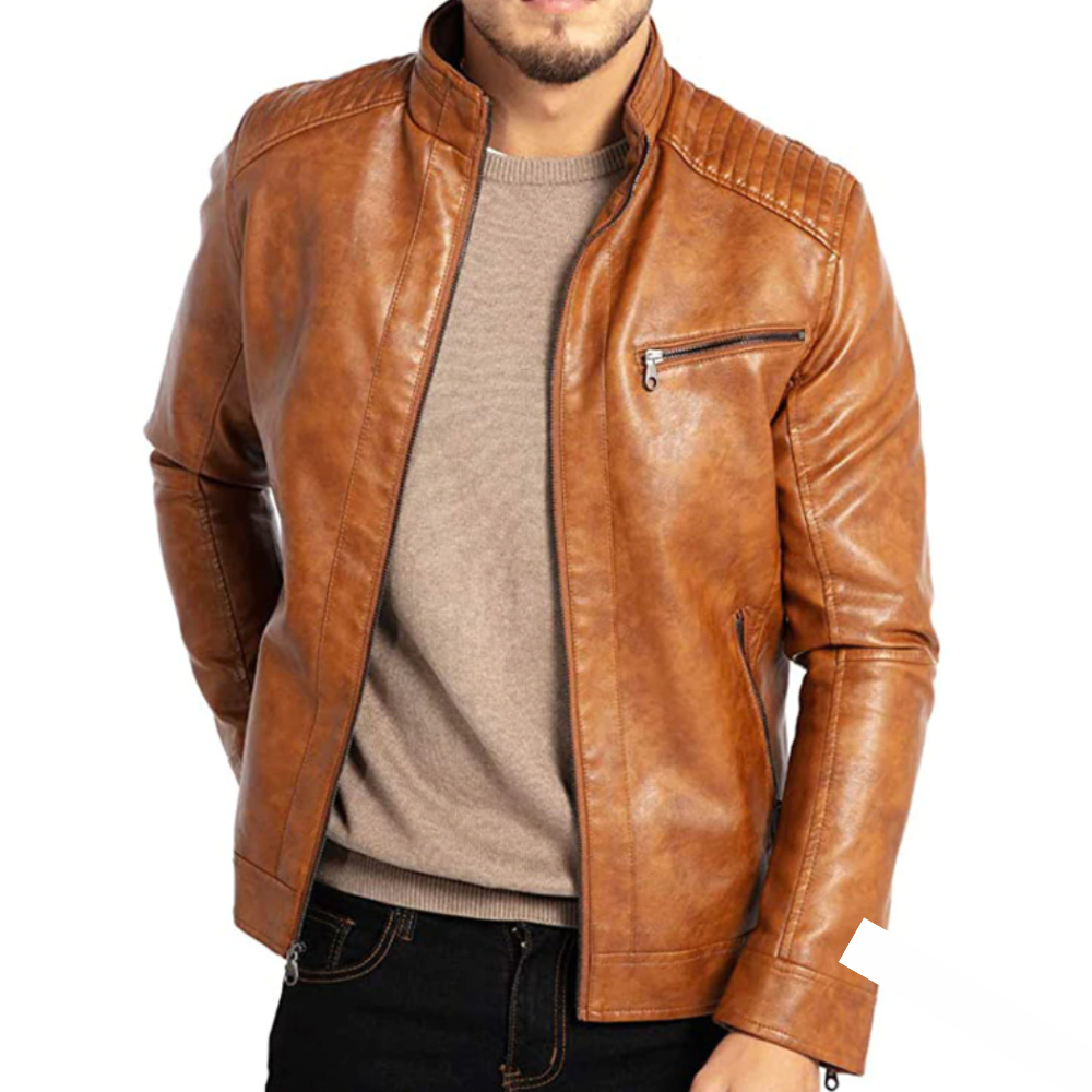 R&B | Elegante Lederjacke für Männer