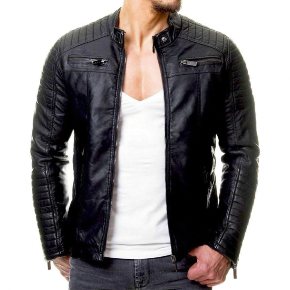 R&B | Elegante Lederjacke für Männer