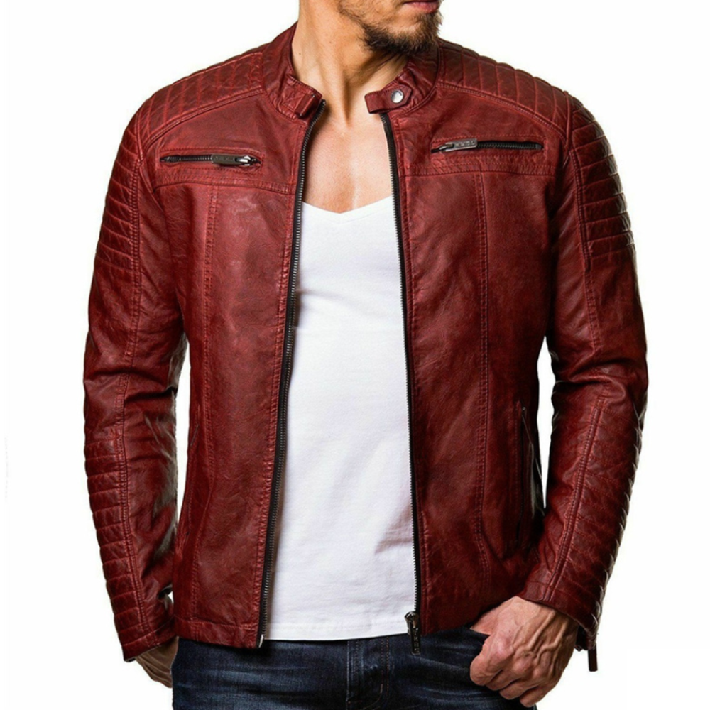 R&B | Elegante Lederjacke für Männer