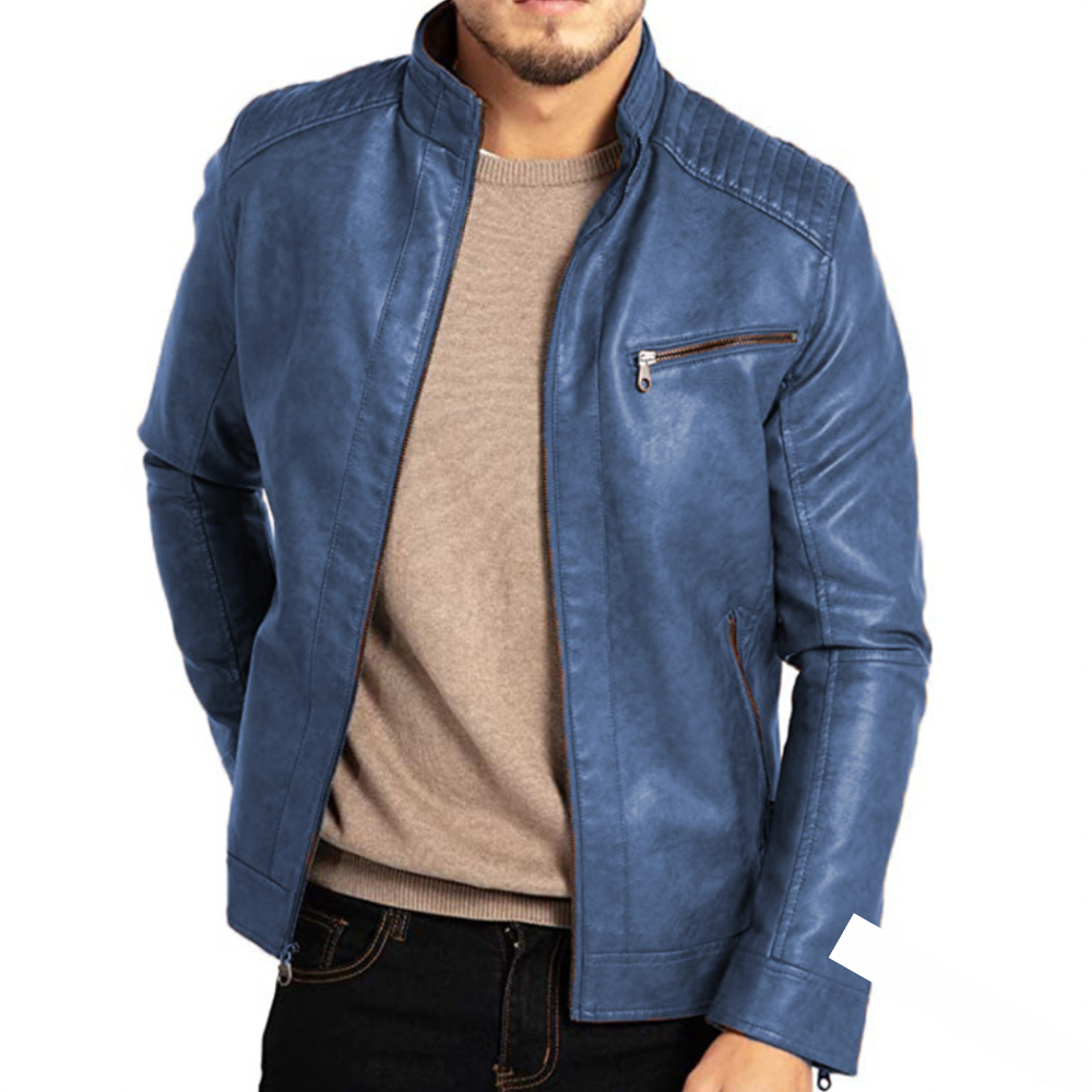 R&B | Elegante Lederjacke für Männer