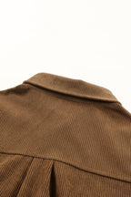 Cordjacke Mit Aztekenmuster