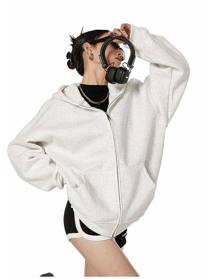 R&B | Hoodie mit Reißverschluss für Damen