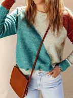 R&B | Farbblock Pullover