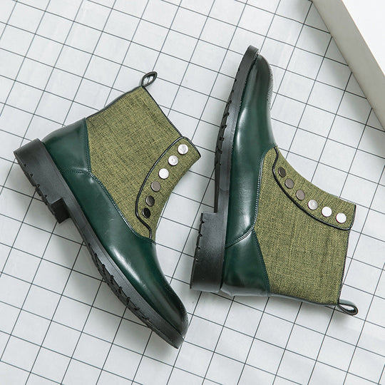 Elegante Herrenstiefel aus hochwertigem Leder R&B