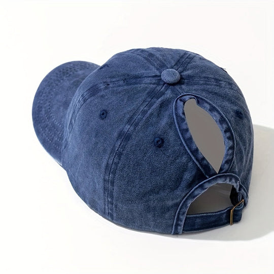 R&B | Pferdeschwanz Baseballcap mit Atmungsaktivem Komfort und Uv Schutz