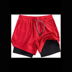 R&B | Atmungsaktive Doppel-Shorts für Männer