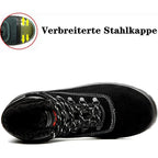 Wasserdicht Arbeitsschuhe Stahlkappe Schutzschuhe Warm Gefüttert Sicherheitsstiefel R&B