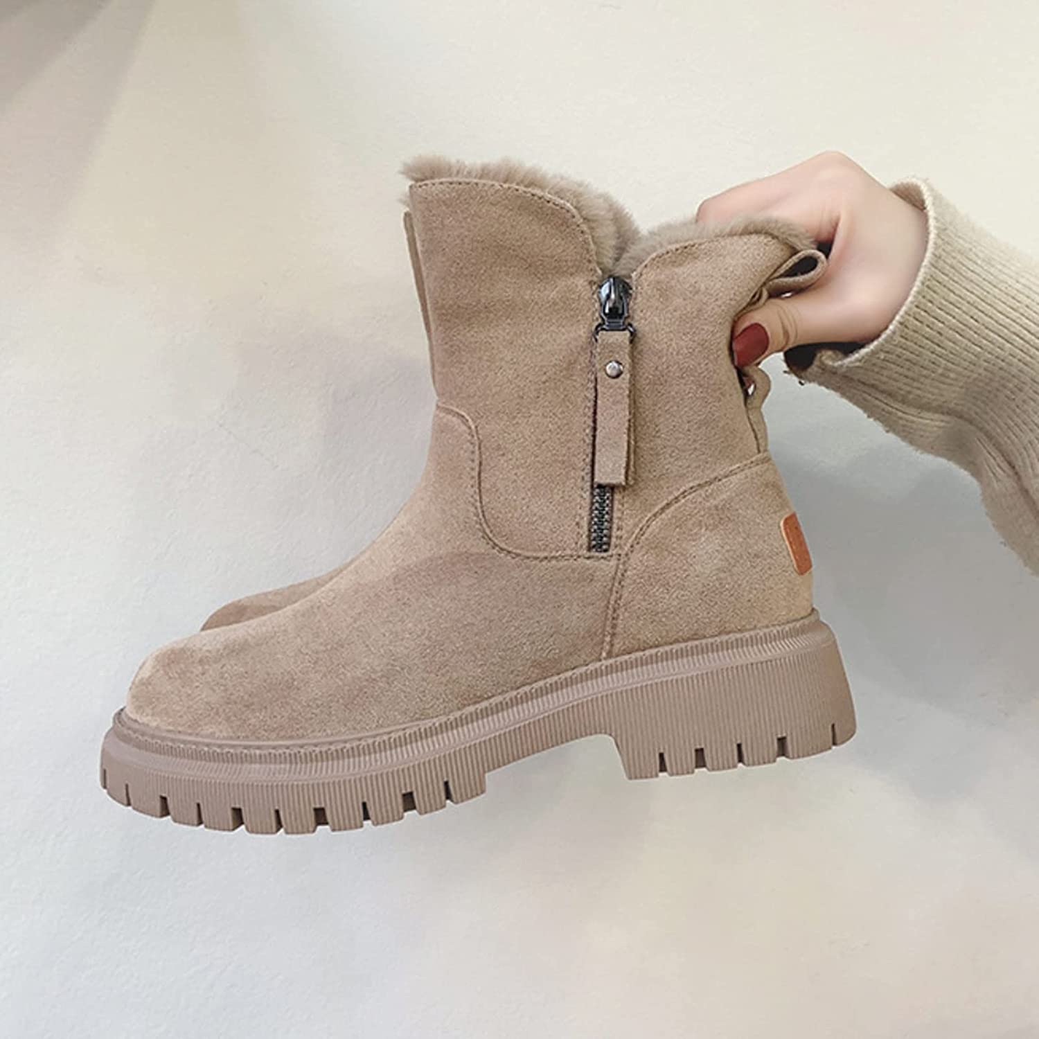 R&B | Schnee mit Fell Gefütterte Stiefel