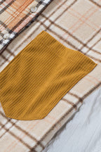 R&B | Gitterhemde mit Patchwork-details Baumwollmischung Perfekt für Layering