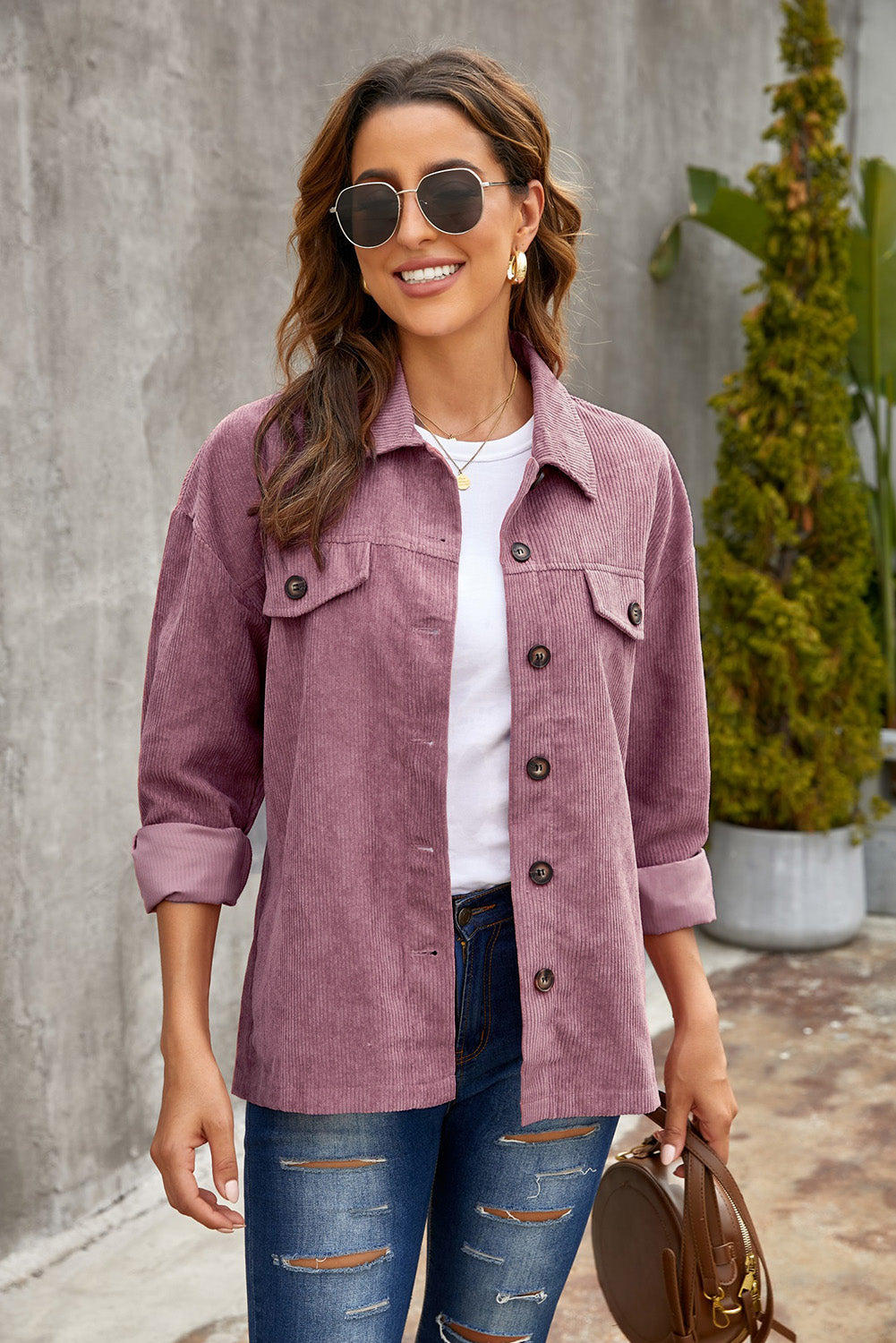 R&B | Cordura Langarm Button-Up Shirt Jacke