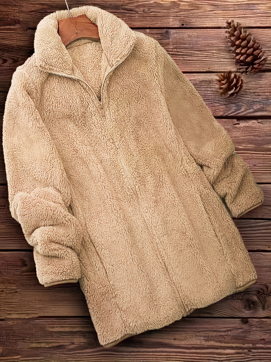 R&B | Plüschjacke Polyester Weich und Warm