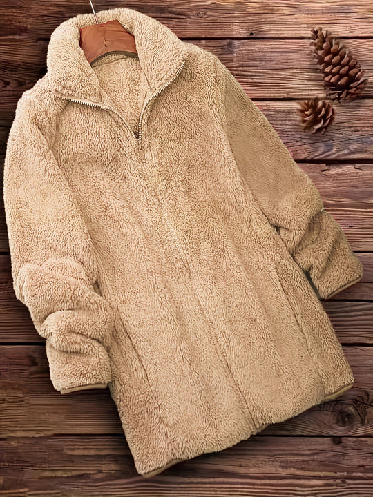 R&B | Plüschjacke Polyester Weich und Warm