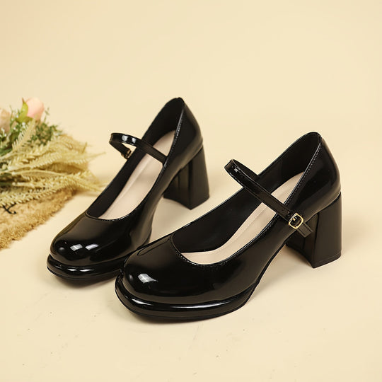 R&B | Stilvolle Wasserdichte Mary Jane Pumps