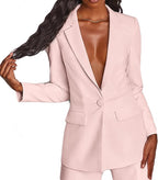 R&B | Elegantes Ensemble Bestehend Aus Einem Edlen Blazer und Einer Eleganten Hose