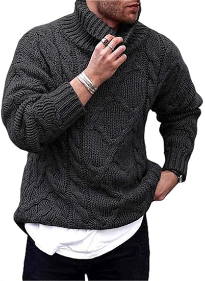 R&B | Eleganter Rollkragenpullover für Herren