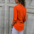 R&B | Elegante Chiffonbluse für Frauen