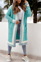 R&B | und Winter Freizeit Alleskönner Kapuzen langer Cardigan Pullover Jacke